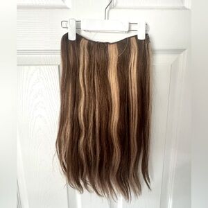Halo Unused Extensions Medium Brown with Warm Highlights